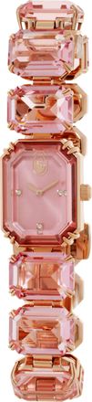 Swarovski Millenia Quartz Crystal Pink Dial Ladies Watch 5729843