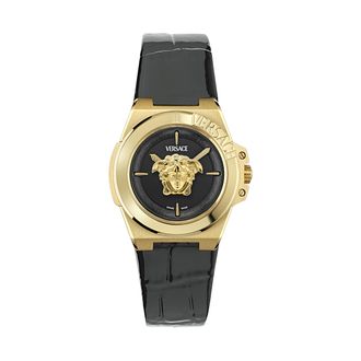 Versace Hera WoMens Black Watch VE8D00324 Leather (archived) - One Size
