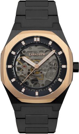Earnshaw Drake Black Dial Mens Watch ES-8142-77