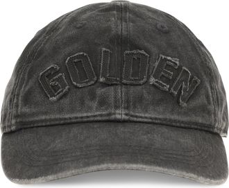 Golden Goose Womens Baseball Cap Journey Anthracite Cotton Hat
