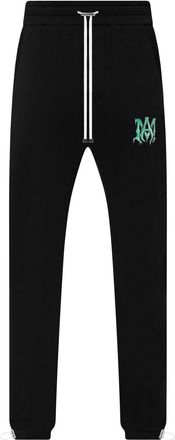 Amiri logo-motif organic cotton track pants - men - Organic Cotton - XXXL - Black