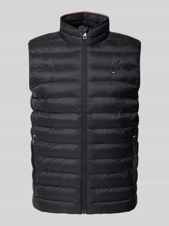 Tommy Hilfiger Steppweste mit Reißverschlusstaschen Modell CORE PACKABLE in Black, Größe XXXL