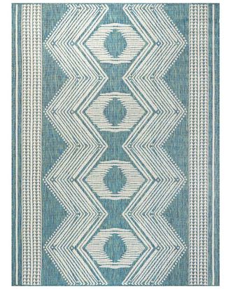 nuLOOM Ranya Tribal Indoor/Outdoor Polypropylene & Polyester Area Rug