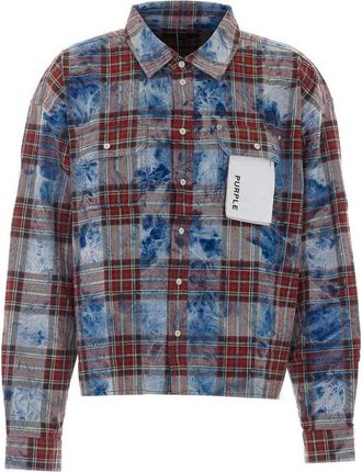 Purple Check Shirt