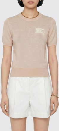 Burberry Maglia a girocollo in misto lana con logo EKD