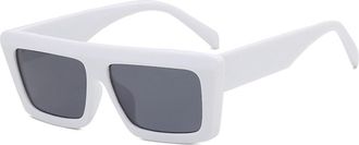 Generic Fashionable Mens And Womens Sports Outdoor Driving Sunglasses For Photo Shoots And Shopping Vacations(White)