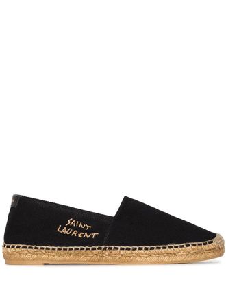 Saint Laurent Signature Leinwand Espadrilles