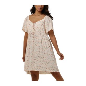 Envii Kleedjes, Dames, Veelkleurig, M, Enrome Ss Dress Aop 7014