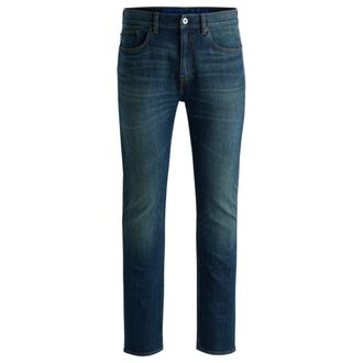 HUGO BOSS Slim-fit jeans in blue stretch denim