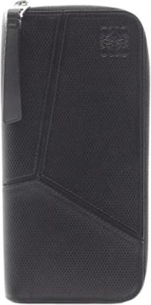 Loewe Pre-owned Wallets, male, Black, Size: ONE SIZE Pre-owned Long wallet (bi-fold)