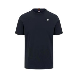 K-Way K-Way, T-Shirts, male, Blue, Size: S Casual T-Shirt Odom