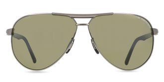 Porsche Design P8649 Polarized I Mens Sunglasses Grey Size 62