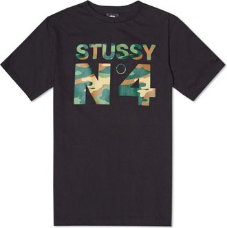 St&uuml;ssy Tops, Heren, Zwart, M, Katoen, Tee