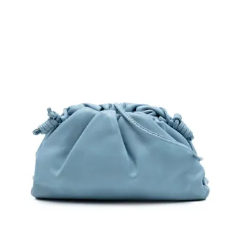 Bottega Veneta Pre-owned Bottega Veneta Lambskin The Mini Pouch Crossbody Ladies 8R667ELS7COU6TMD