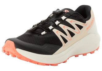 Salomon Trailrunningschuh SALOMON ALPHARIDE W, Damen, Gr. 38,5, schwarz (schwarz, tender peach, vanilla ice), Synthetik, Textil, Schuhe Trailrunningschuh, was