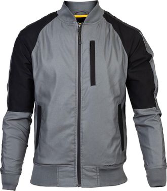 CAT Trades Bomber Jacket Mens - Grey - Size Small