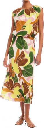 Fifteen Twenty Sami Sleeveless Top In Island Floral Print