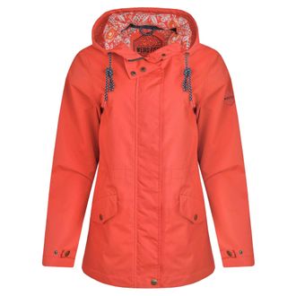 Weird Fish Womens/Ladies Kimia Showerproof Jacket (Tango Red) - Size 10 UK
