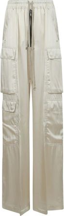 Rick Owens Dames, Broeken, Bruin, Maat: XS Viscose