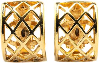 Chanel Plating Clip Earrings (Pre-Owned)