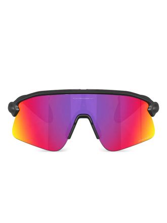 Oakley shield-frame sunglasses - unisex - Carbonium - One Size - Black