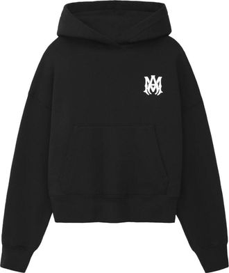 Amiri WOMENS MA CORE LOGO HOODIE Size: XS, colour: BLACK