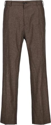 Windsor Pantaloni Eleganti - - Trousers - Uomo - Marrone - L