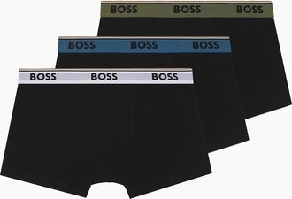 HUGO BOSS Mens Boss Black BOSS 3 PACK BOXERS BLACK - Size: 36/32