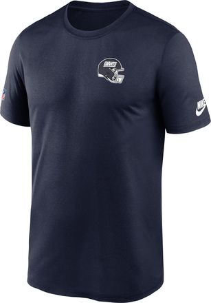 Nike New York Giants Alt Legend Small Logo Nike Mens Dri-FIT NFL T-Shirt in Blue | 02TI41SQ8I-UE8