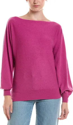 Fort&eacute; Cashmere Off The Shoulder Dolman Sleeve Cashmere Sweater