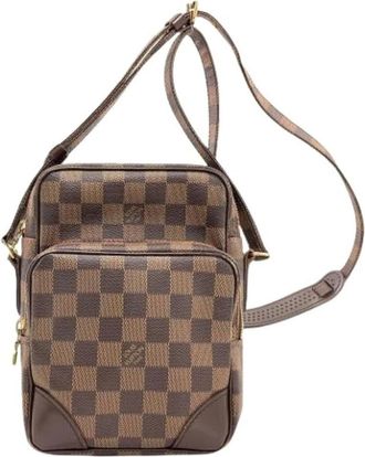 Louis Vuitton Pre-owned Cross Body Bags, female, Brown, Size: ONE SIZE Pre-owned Amazon Shoulder Bag