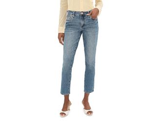 Kut from the Kloth Petite Catherine Boyfriend Womens Jeans Enigmatic : 10P 26.5, Cotton/Denim/Spandex