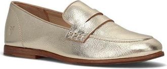 Frye Faith Penny Loafer in Light Gold at Nordstrom, Size 8.5