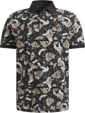 PME Legend Heren, Tops, Zwart, Maat: 3XL Piqu&eacute;