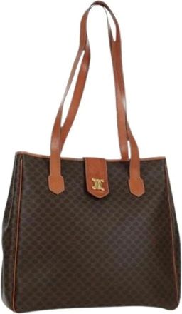 Celine Pre-owned Shoulder Bags, female, Brown, Size: ONE SIZE Pre-owned Vintage Tote Bag