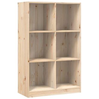 vidaXL Libreria 70x33x110 cm in Legno Massello di Pino - Vidaxl