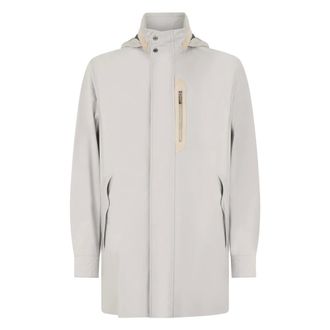 Moorer Single-Breasted Coats, male, Gray, Size: M Alen Jacket