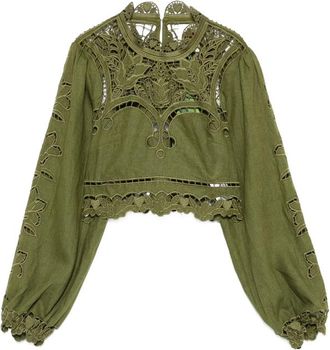 Farm Rio Cut-out Blouse
