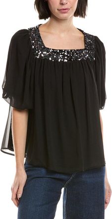 Vince Camuto Bubble Sleeve Top