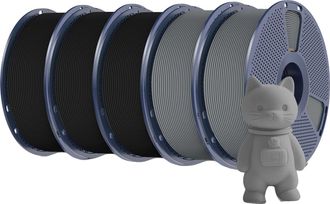 OEM Filamento Para Impresora 3d, Material Pla, Baja Contracci&oacute;n, 3bk 2gy