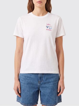 MC2 Saint Barth T-shirt in cotone con stampa slogan e scollo a girocollo