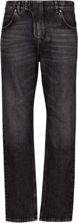 Balmain Regular-fit denim jeans - Heren - Regular Fit Jeans - Grijs - W30 - Denim - Jeans