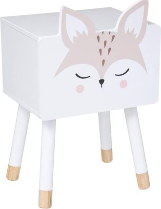 Atmosphera Cabecera Infantil Zorro - Blanco - Madera Atmosphera Cr&eacute;ateur DInt&eacute;rieur