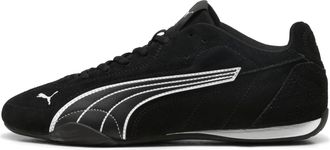 Puma Catch Suede Sneaker for Adults, Black (Black x White), 9.5 UK
