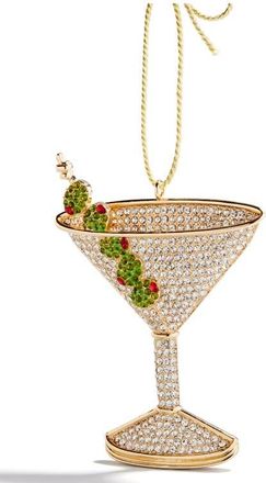 BaubleBar Pitted & Poured Ornament in Clear at Nordstrom