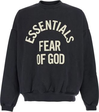 Fear of God Campus 90s Crewneck Sweatshirt - Heren - Sweatshirts - Zwart - L - Hoodies & sweatvesten