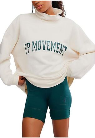 Free People Movement Victory Set Womens Shorts Ivory Combo : MD (Womens 8-10), Cotton/Polyester