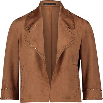 Betty Barclay Jassen, Dames, Bruin, M, Blazerjas met rits