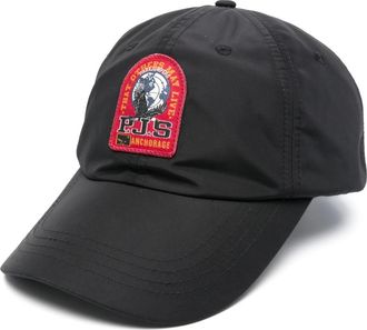 Parajumpers Caps, male, Black, Size: ONE SIZE Cap with Patch