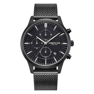 Kenneth Cole Sport Chronograph Quartz Black Dial Mens Watch KCWGK2185305